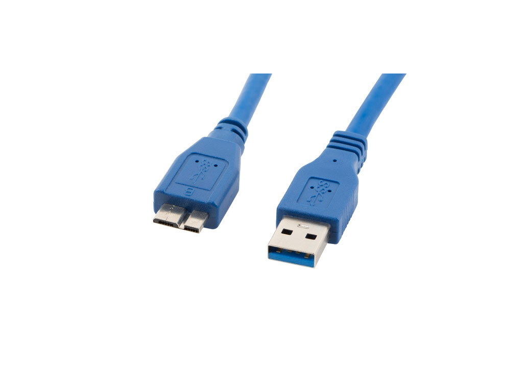 Кабел Lanberg USB MICRO-B (M)  ->  USB-A (M) 3.0 cable 0.5m 9830.jpg