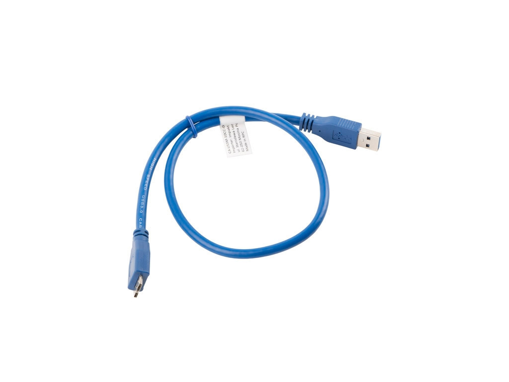 Кабел Lanberg USB MICRO-B (M)  ->  USB-A (M) 3.0 cable 0.5m 9830_1.jpg