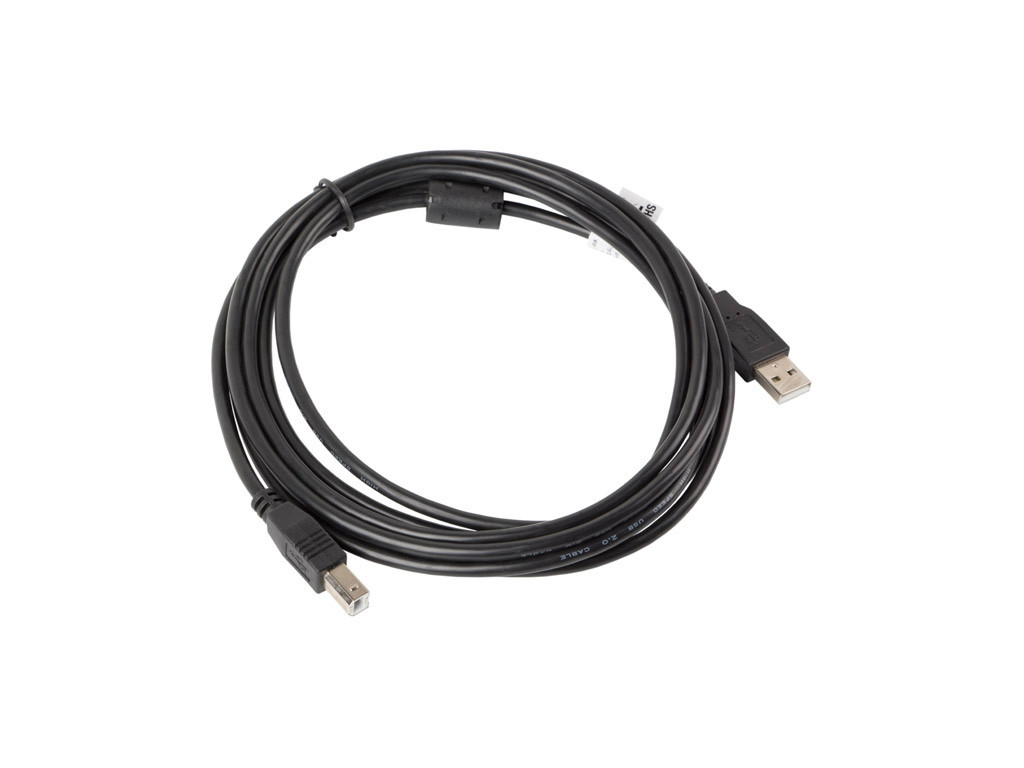 Кабел Lanberg  USB-A (M) -> USB-B (M) 2.0 cable 3m 9836_1.jpg