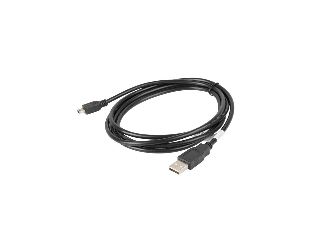 Кабел Lanberg USB MINI-B(M) ->  USB-A (M) 2.0 cable 1.8m 9848_1.jpg