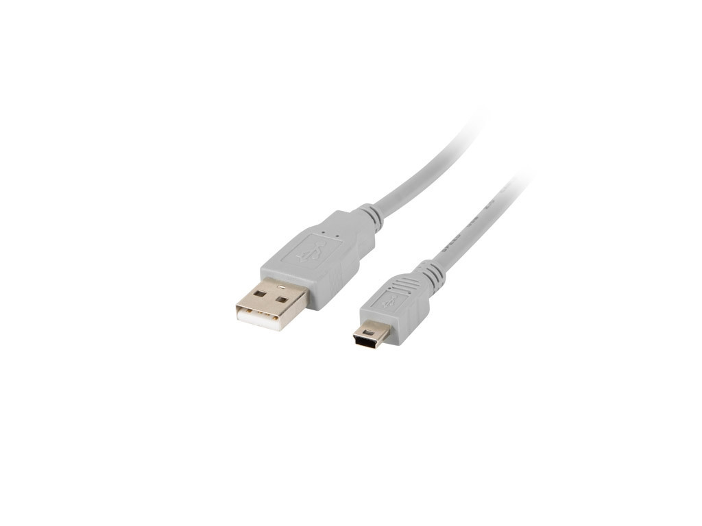 Кабел Lanberg USB MINI-B(M) ->  USB-A (M) 2.0 cable 1.8m 9849.jpg