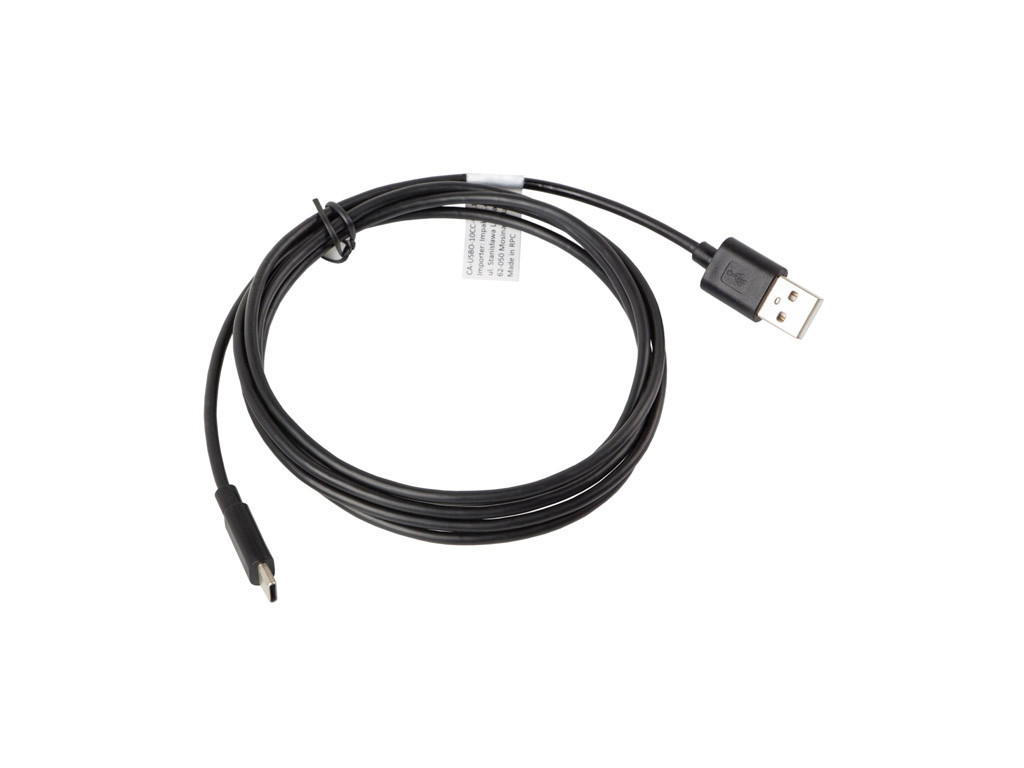 Кабел Lanberg USB-C(M) ->  USB-A (M) 2.0 cable 1.8m 9873_1.jpg