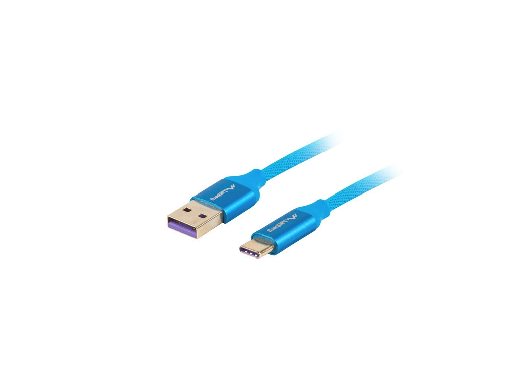 Кабел Lanberg USB-C(M) ->  USB-A (M) 2.0 cable 0.5m 9880.jpg