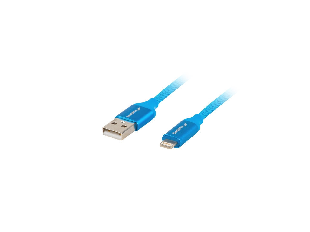 Кабел Lanberg LIGHTNING(M) ->  USB-A (M) cable 1.8m 9890.jpg