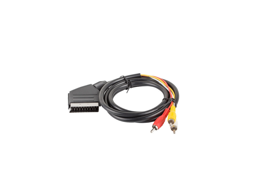 Кабел Lanberg cable SCART (EURO)-RCA x3 1.8m 9928_1.jpg