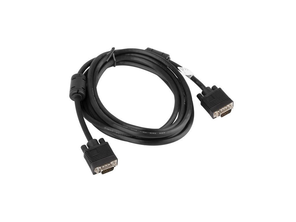 Кабел Lanberg VGA M/M cable 5m dual-shielded 9966_1.jpg