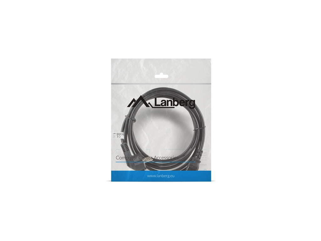 Кабел Lanberg CEE 7/7 -> IEC 320 C13 power cord 3m VDE 9974_11.jpg