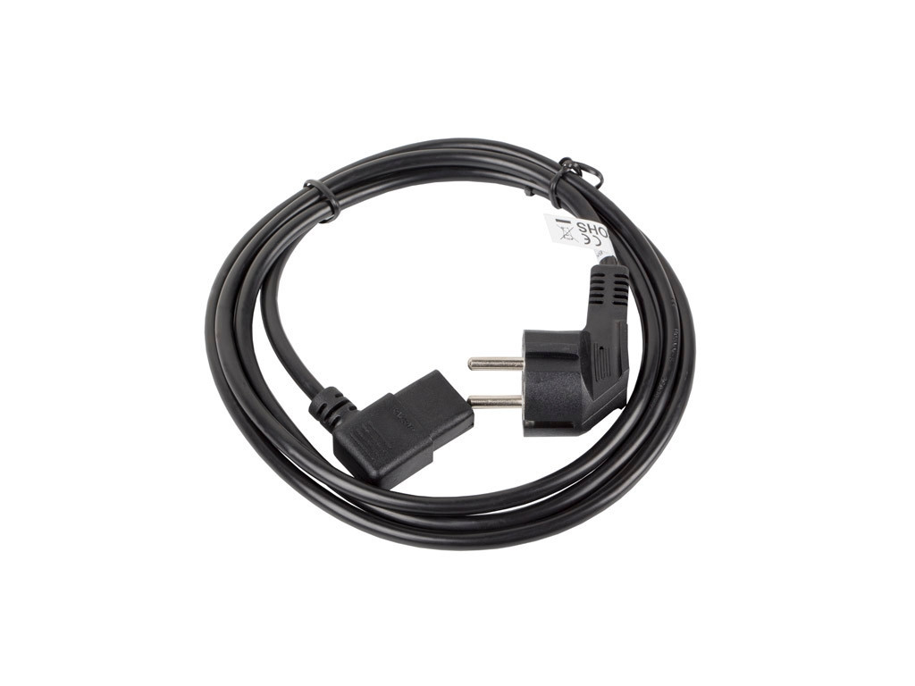 Кабел Lanberg CEE 7/7 -> IEC 320 C13 power cord 1.8m angled right VDE 9977_1.jpg