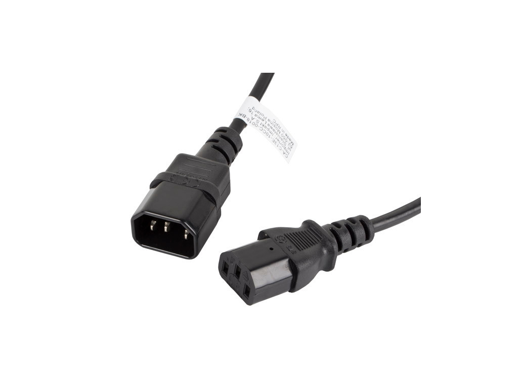 Кабел Lanberg extension power supply cable IEC 320 C13 ->  C14 1.8m 9979.jpg