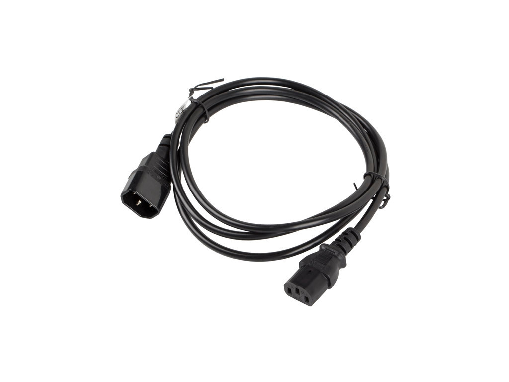 Кабел Lanberg extension power supply cable IEC 320 C13 ->  C14 1.8m 9979_10.jpg