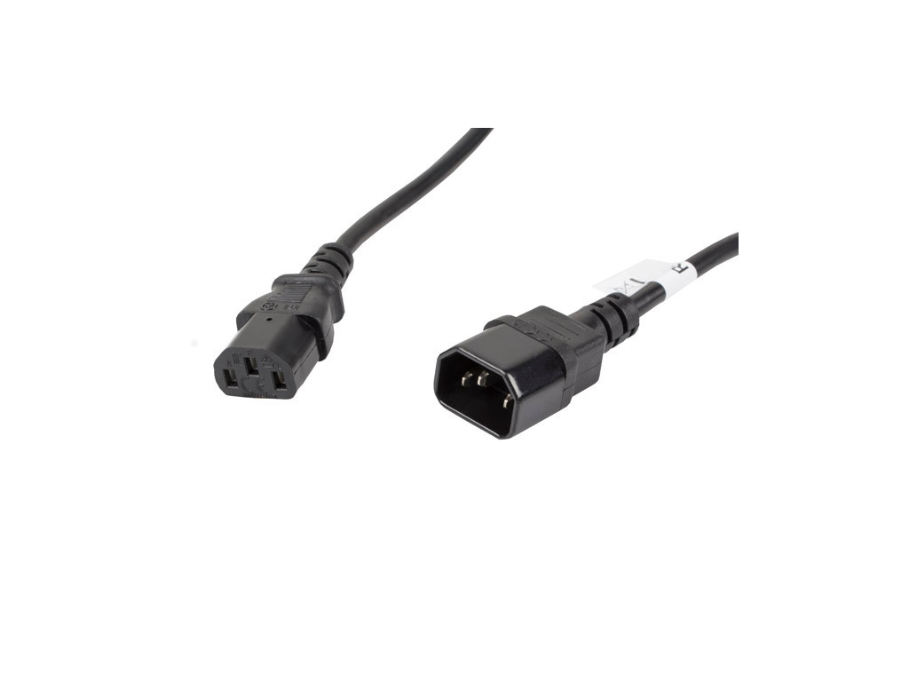 Кабел Lanberg extension power supply cable IEC 320 C13 -> C14 5m VDE 9982.jpg