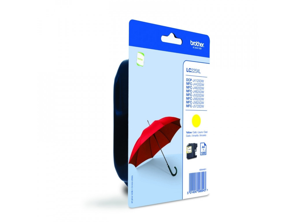 Консуматив Brother LC-225XL Yellow Ink Cartridge 11075_4.jpg