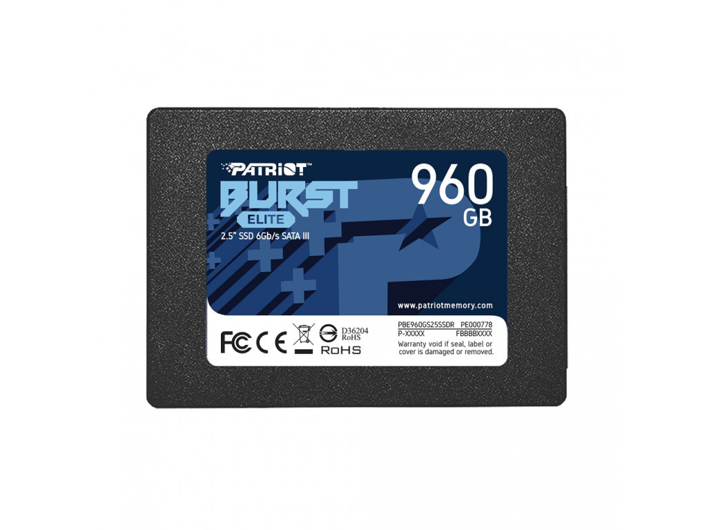 Твърд диск Patriot Burst Elite 960GB SATA3 2.5 15252_16.jpg