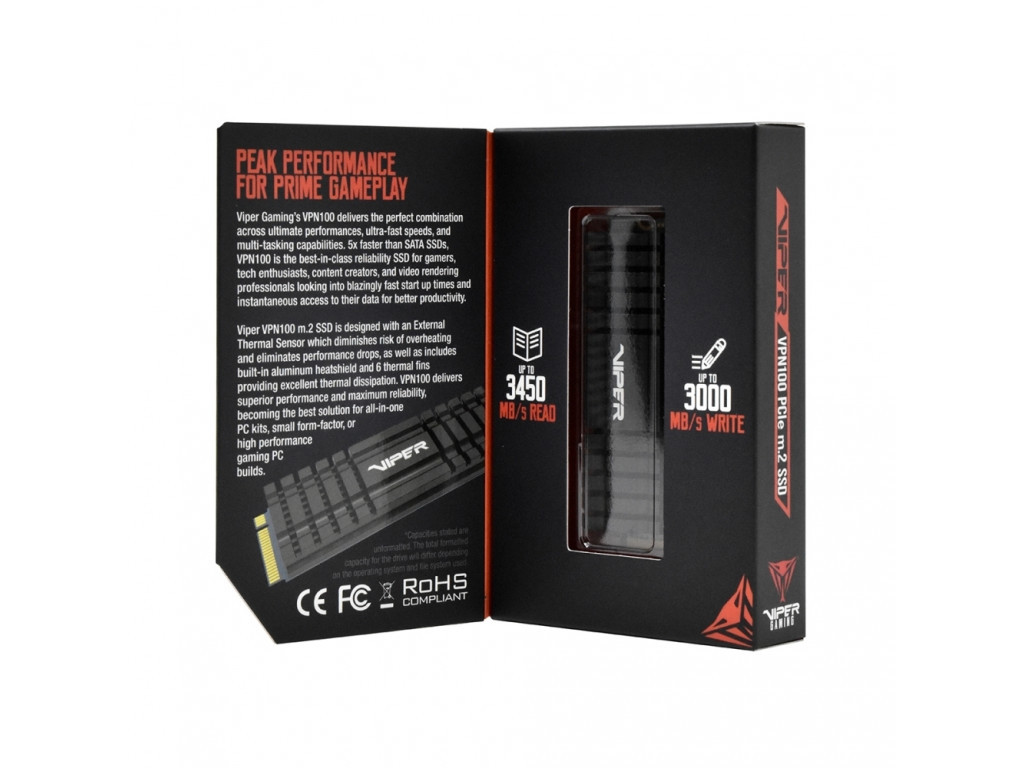 Твърд диск Patriot Viper VPN100 256GB M.2 2280 PCIE Gen3 x4 15270_35.jpg