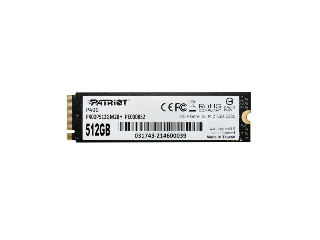 Твърд диск Patriot P400 512GB M.2 2280 PCIE Gen4 x4 24476.jpg