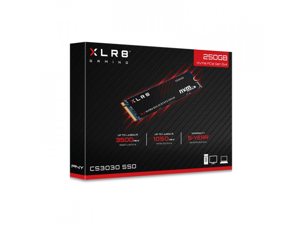 Твърд диск PNY CS3030 M.2 NVMe 250GB SSD 15280_11.jpg