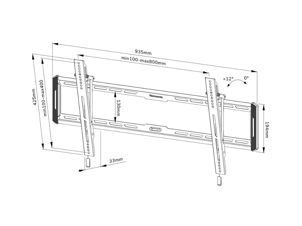 Стойка Neomounts by NewStar Screen Wall Mount (tilt 19525_13.jpg