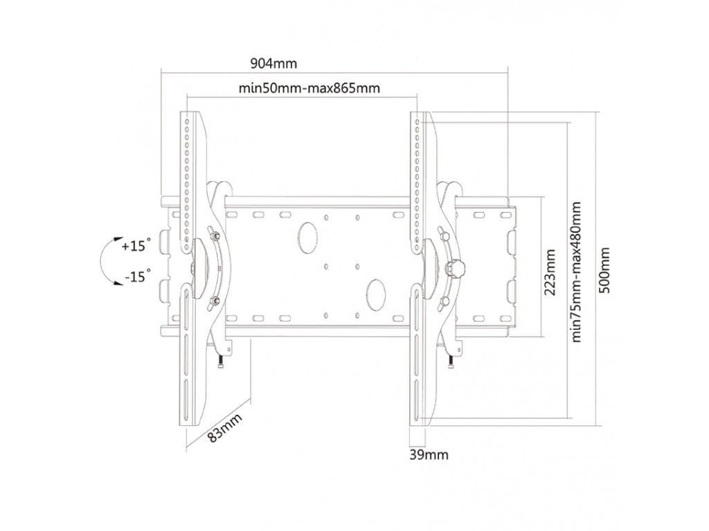 Стойка Neomounts by NewStar Flat Screen Wall Mount (tiltable) 6648_15.jpg