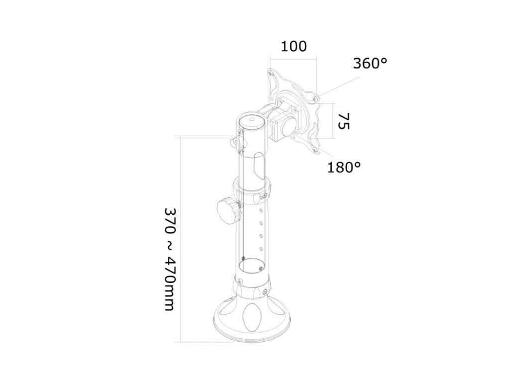 Стойка Neomounts by NewStar Flat Screen Desk Mount (grommet) 6664_11.jpg