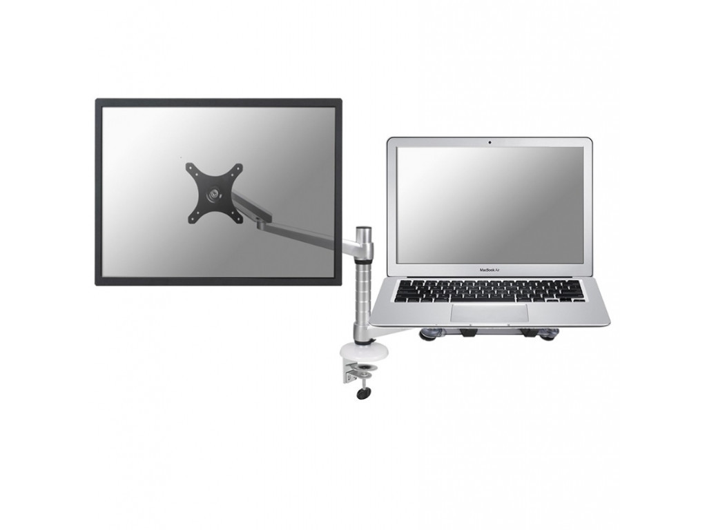 Стойка Neomounts by NewStar Flat Screen Desk Mount (clamp) with notebook tray 6669_1.jpg