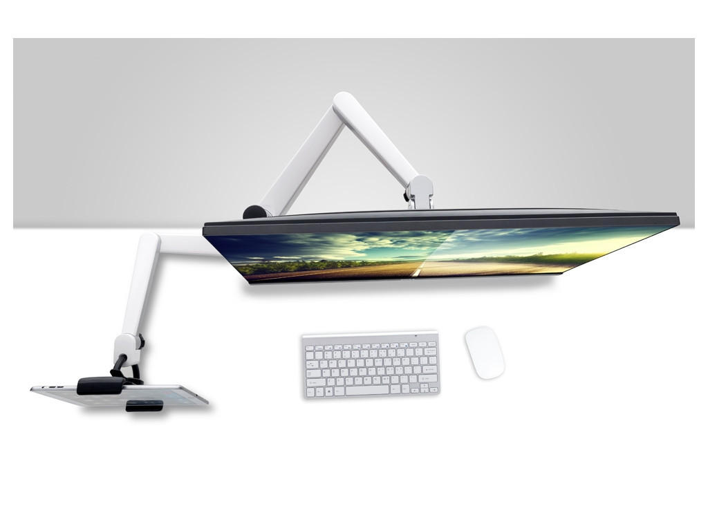 Стойка Neomounts by NewStar Flat Screen Desk Mount (clamp) with notebook tray 6669_10.jpg