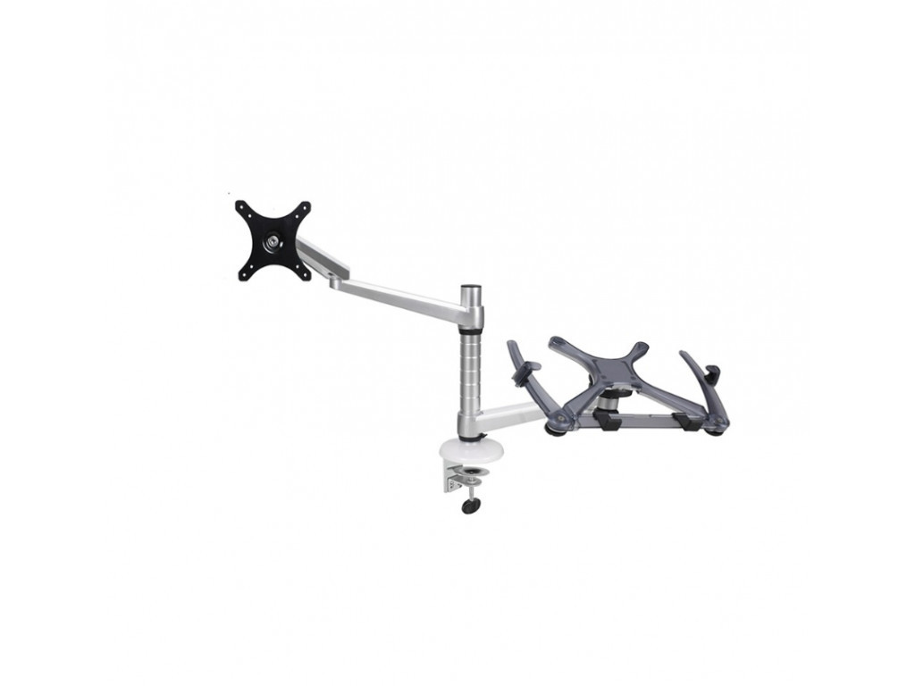 Стойка Neomounts by NewStar Flat Screen Desk Mount (clamp) with notebook tray 6669_7.jpg