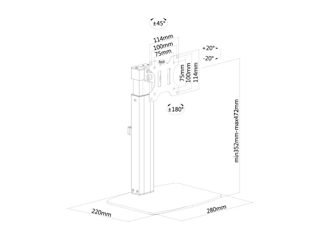 Стойка Neomounts by NewStar Flat Screen Desk Mount (stand) 6706_11.jpg