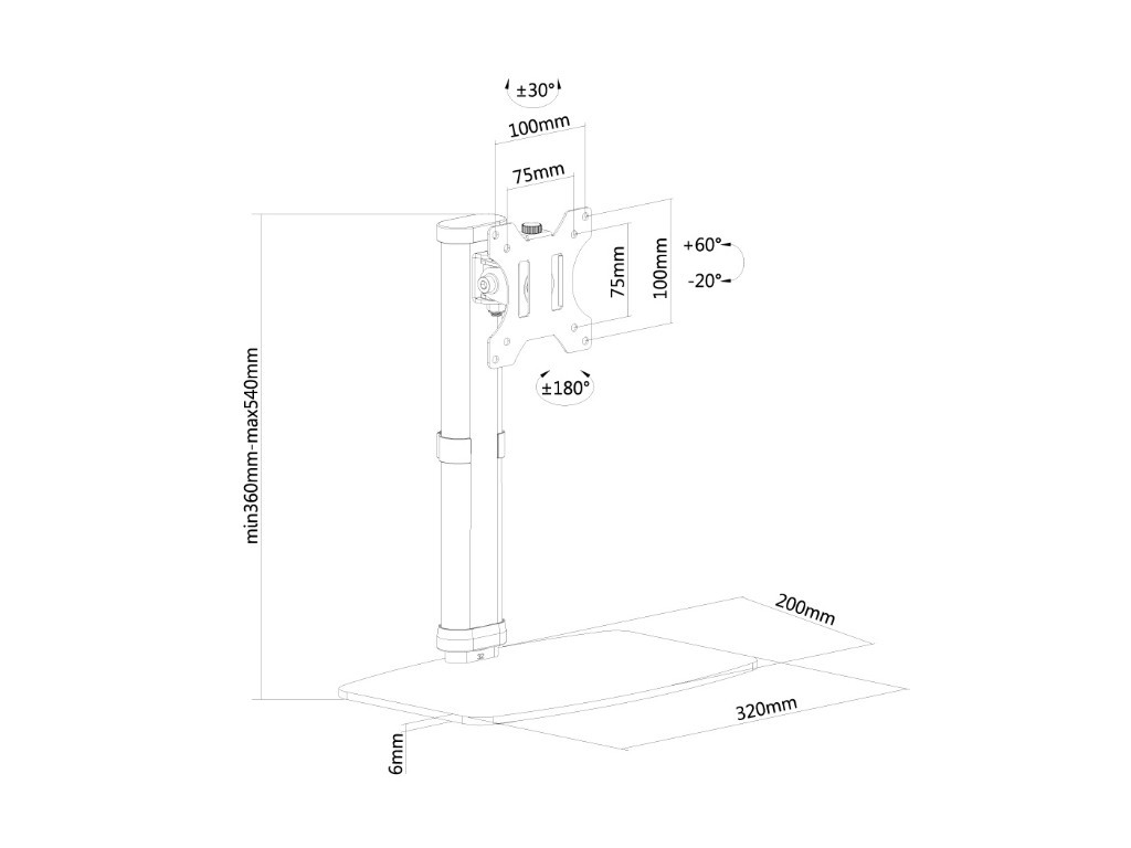 Стойка Neomounts by NewStar Flat Screen Desk Mount (stand) 6709_11.jpg