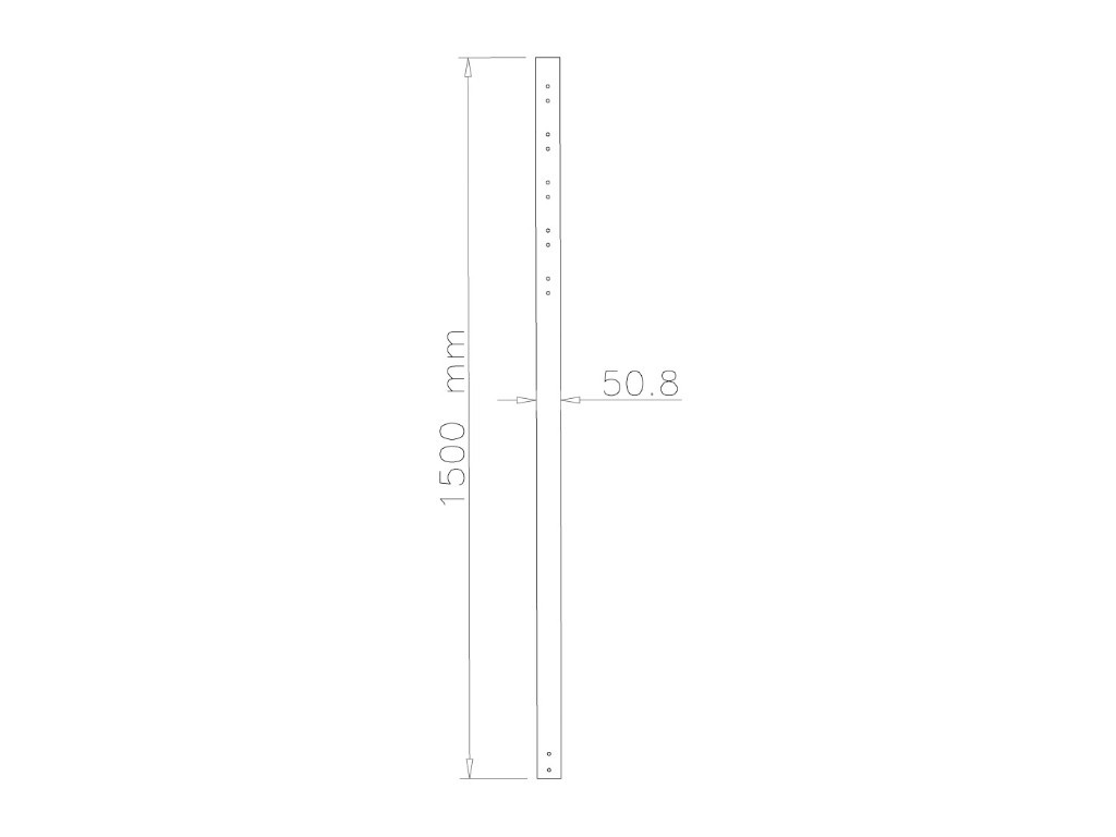 Аксесоар Neomounts by NewStar 150 cm extension pole for FPMA-C200/C400SILVER/PLASMA-C100 6776_1.jpg