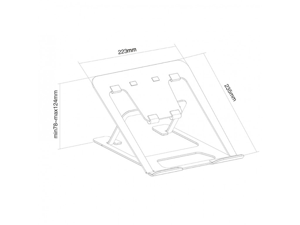 Стойка Neomounts by NewStar Notebook Desk Stand (ergonomic) 6810_14.jpg