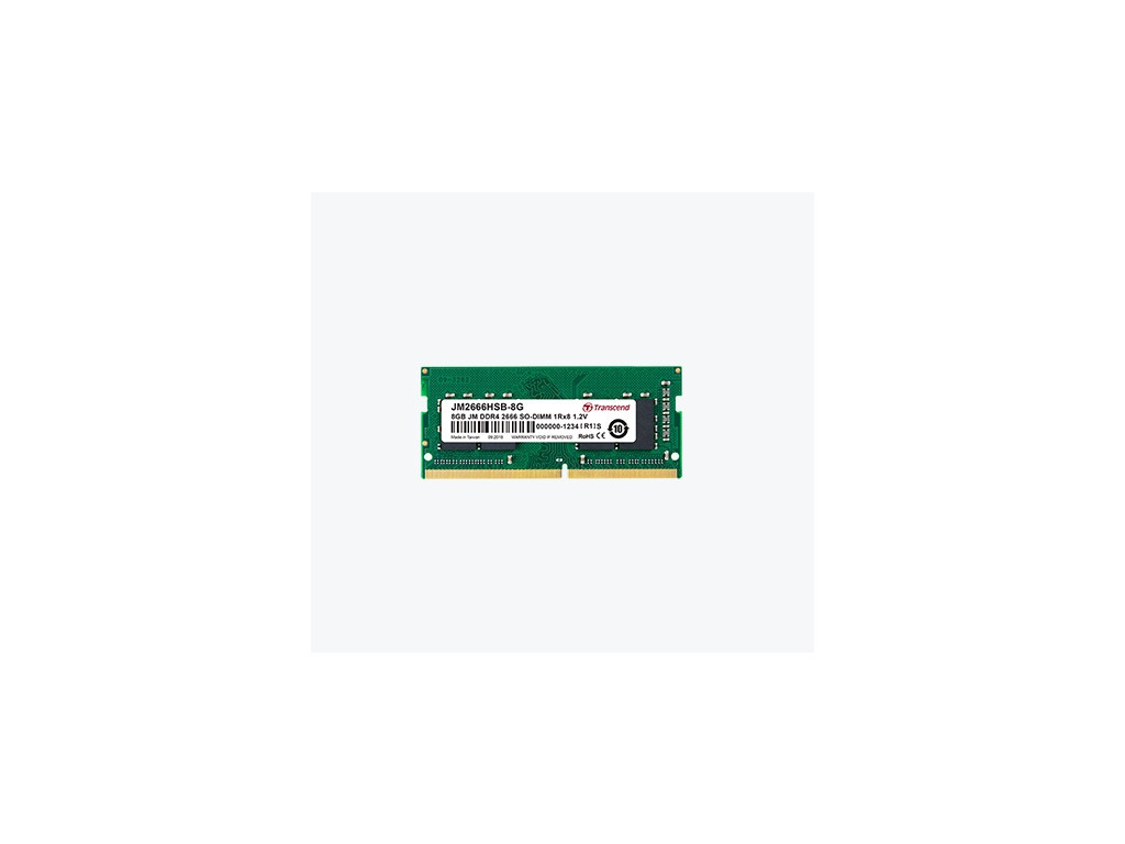 Памет Transcend 16GB JM DDR4 2666Mhz SO-DIMM 2Rx8 1Gx8 CL19 1.2V 5666.jpg