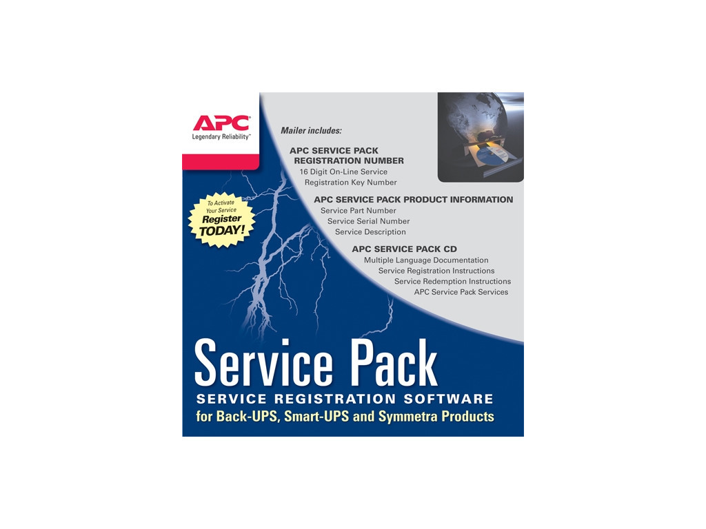 Допълнителна гаранция APC Service Pack 1 Year Warranty Extension (for new product purchases) 15036.jpg