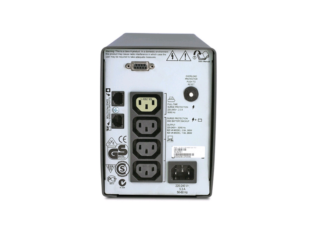 Непрекъсваем ТЗИ APC Smart-UPS SC 420VA 230V 16162_1.jpg