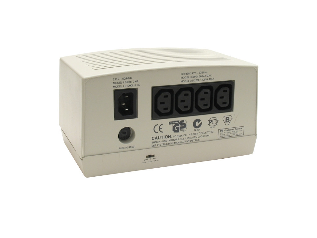 Стабилизатор на напрежение APC Line-R 1200VA Automatic Voltage Regulator 16251_1.jpg