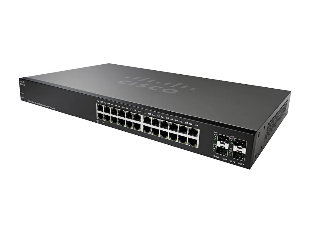 Комутатор Cisco SG220-28MP 28-Port Gigabit PoE Smart Switch 19735.jpg