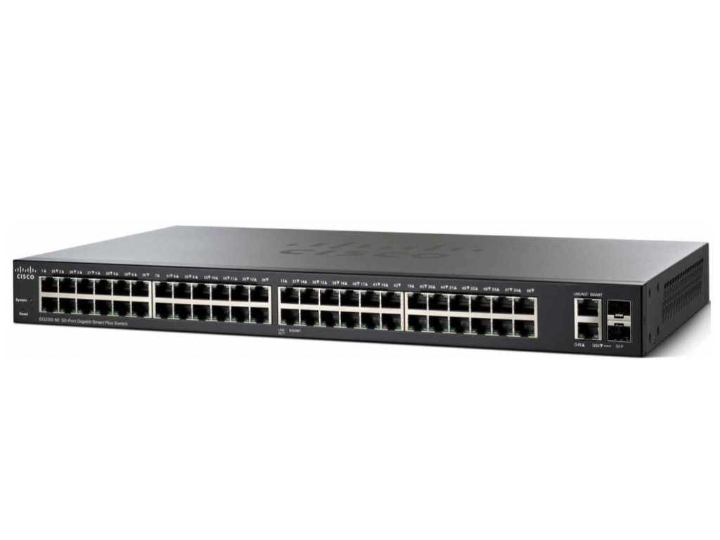 Комутатор Cisco SG220-50 50-Port Gigabit Smart Plus Switch 8938.jpg