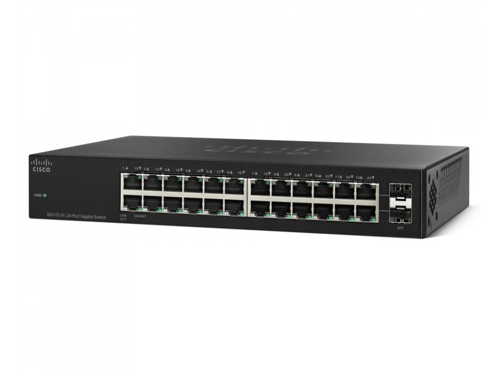 Комутатор Cisco SG112-24 Compact 24-Port Gigabit Switch 8945.jpg