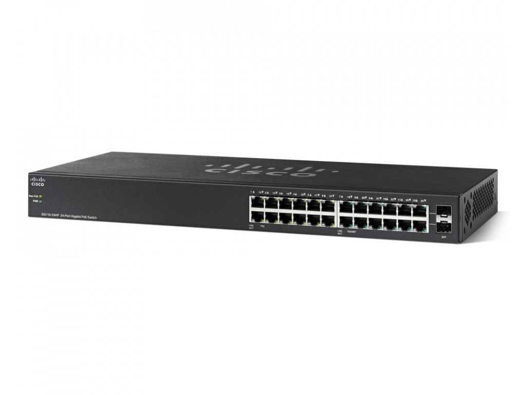 Комутатор Cisco SG110-24HP 24-Port PoE Gigabit Switch 8947.jpg