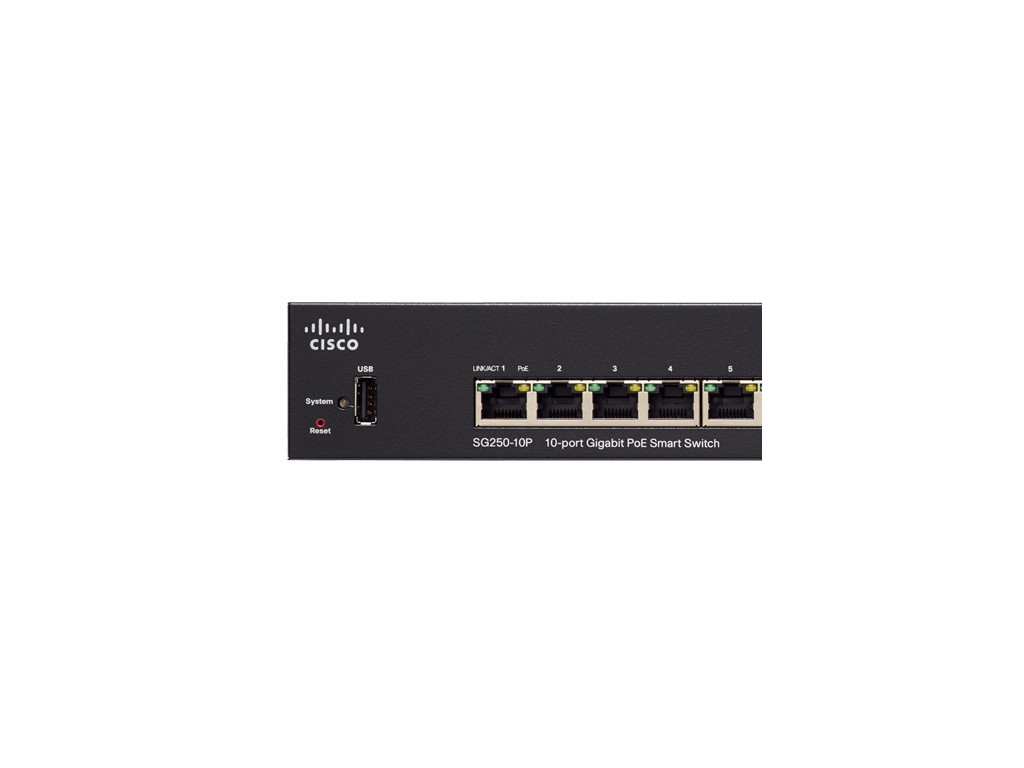 Комутатор Cisco SG250-10P 10-port Gigabit PoE Switch 8950_1.jpg