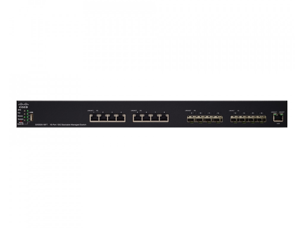 Комутатор Cisco SX550X-16FT 16-Port 10G Stackable Managed Switch 8988.jpg