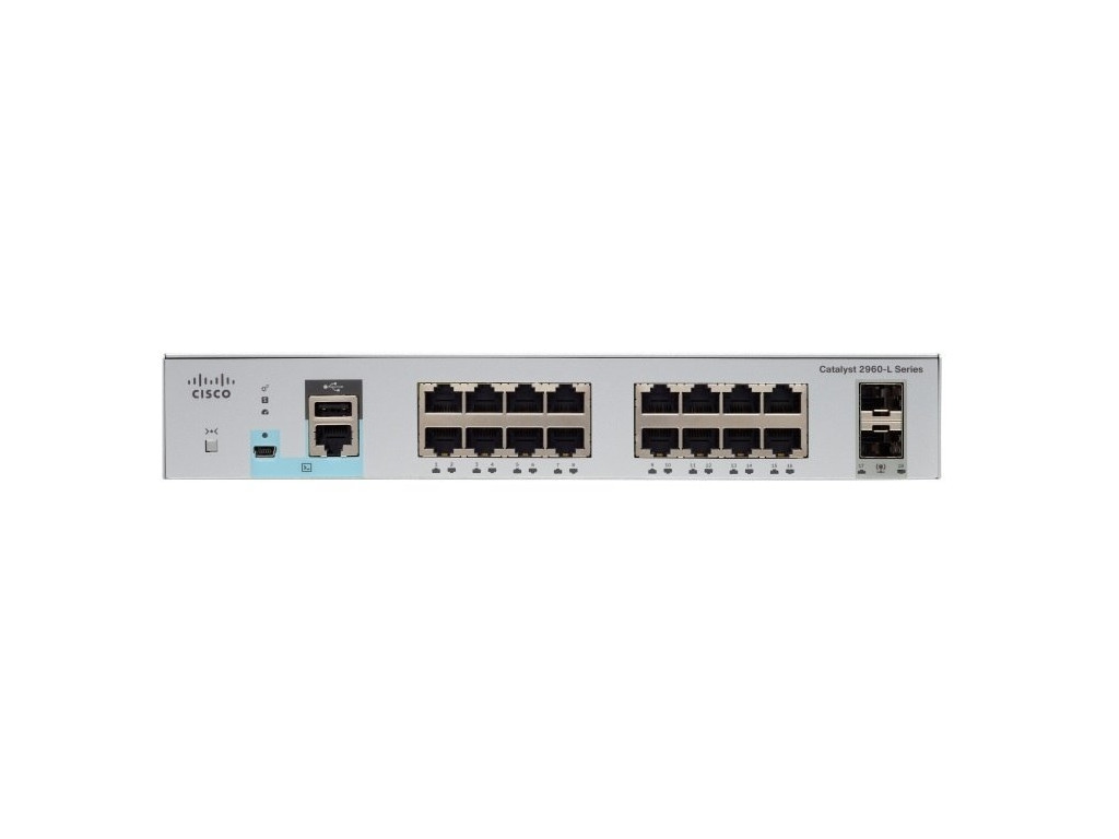 Комутатор Cisco Catalyst 2960L 16 port GigE 9081.jpg