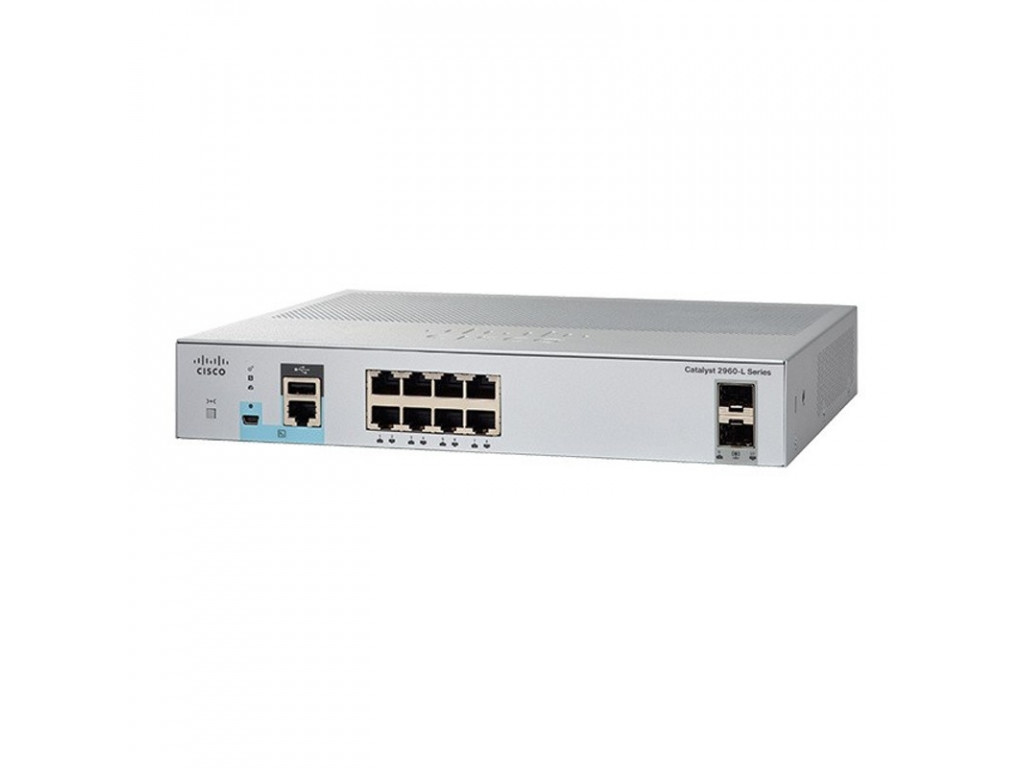 Комутатор Cisco Catalyst 2960L Smart Managed 8 port GigE 9153.jpg