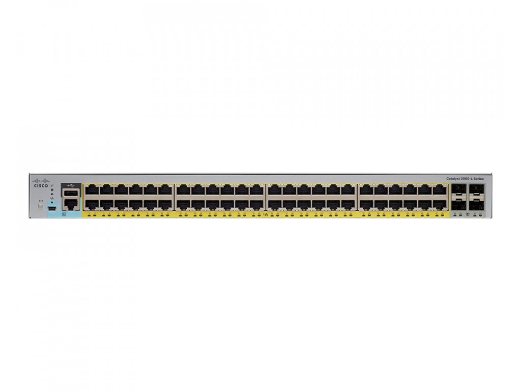 Комутатор Cisco Catalyst 2960L Smart Managed 48 port Gig 9157.jpg