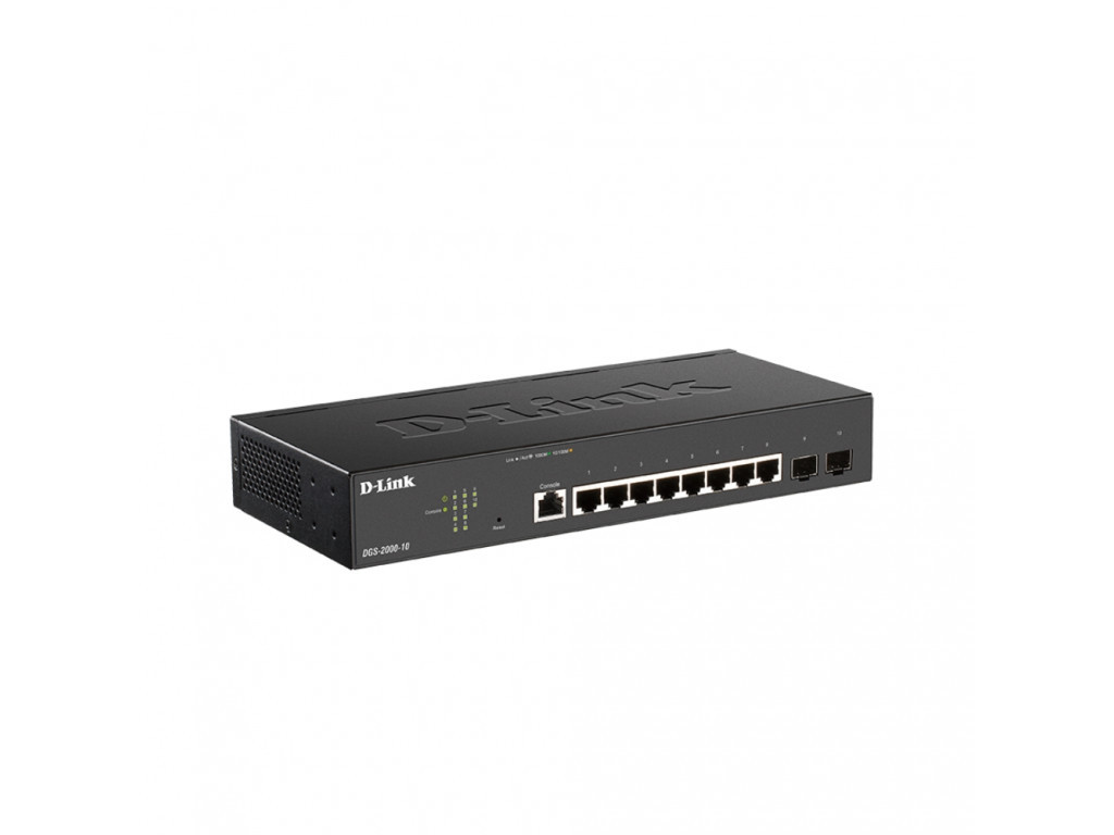 Комутатор D-Link 8-port Gigabit Managed Switch incl. 2 x SFP 19757_2.jpg