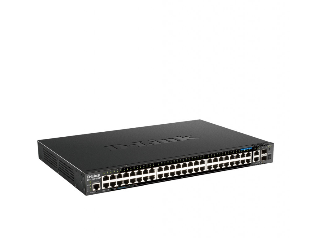 Комутатор D-Link 44 ports GE PoE + 4 ports 2.5 GE PoE + 2 10 GE ports + 2 SFP+ Smart Managed Switch 21342_1.jpg