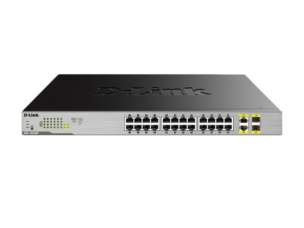 Комутатор D-Link 24-Port Desktop Gigabit PoE + 2GE Combo Switch 9258.jpg