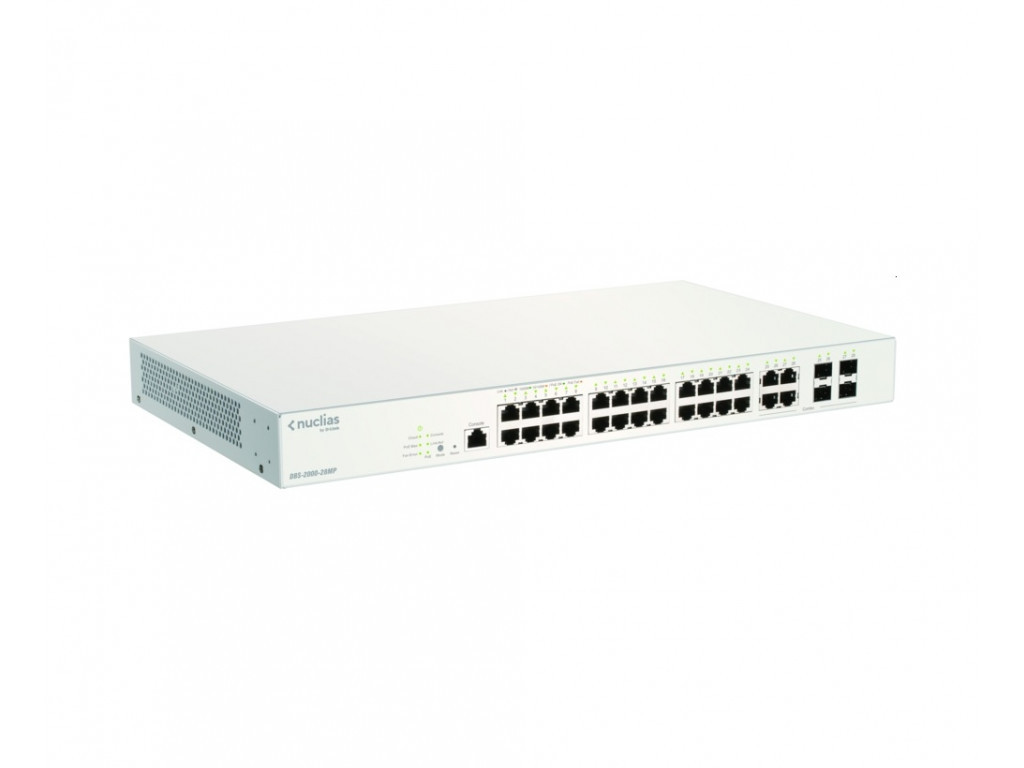 Комутатор D-Link 28-Port Gigabit PoE+ Nuclias Smart Managed Switch including 4x 1G Combo Ports 9263_1.jpg