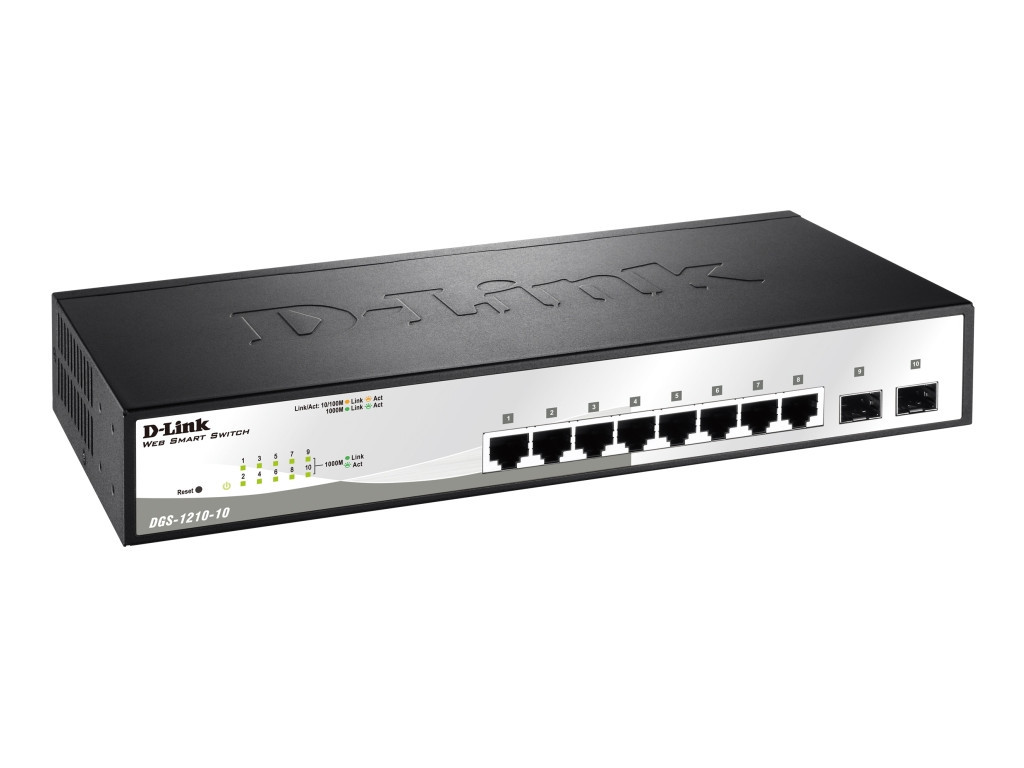 Комутатор D-Link 10-Port Gigabit Smart Switch with 2 SFP ports 9277_16.jpg