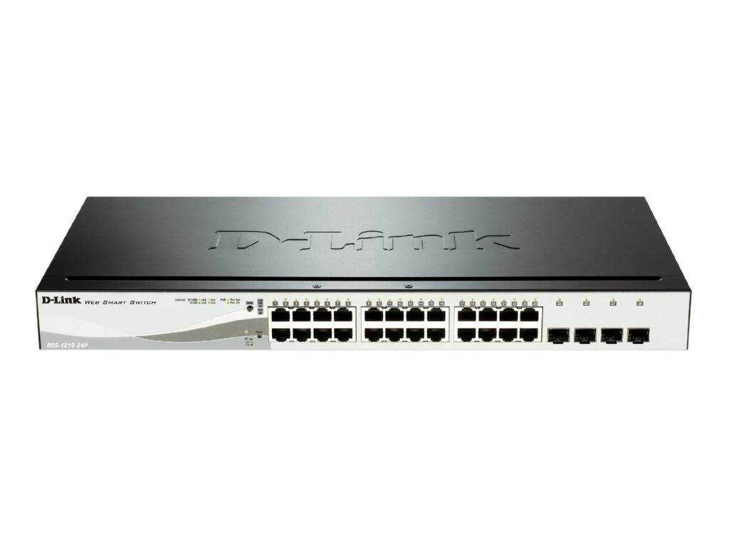 Комутатор D-Link 24 PoE 10/100/1000 Base-T port + 4 SFP 9283.jpg