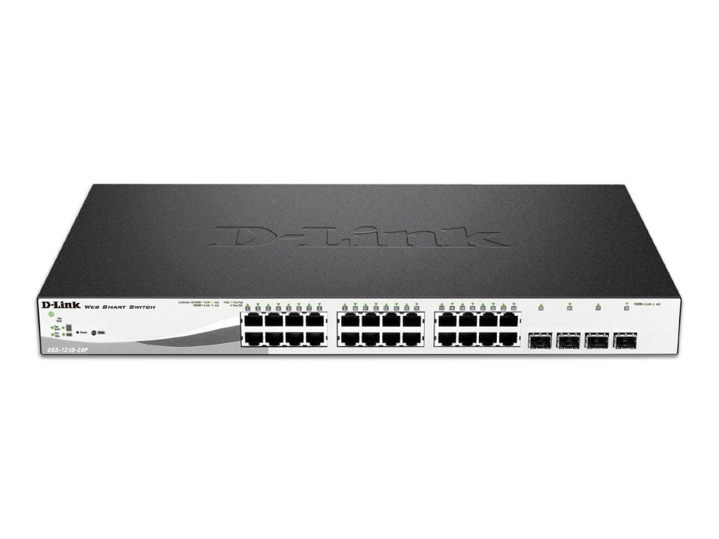 Комутатор D-Link 24 PoE 10/100/1000 Base-T port with 4 x 1000Base-T /SFP ports 9286.jpg